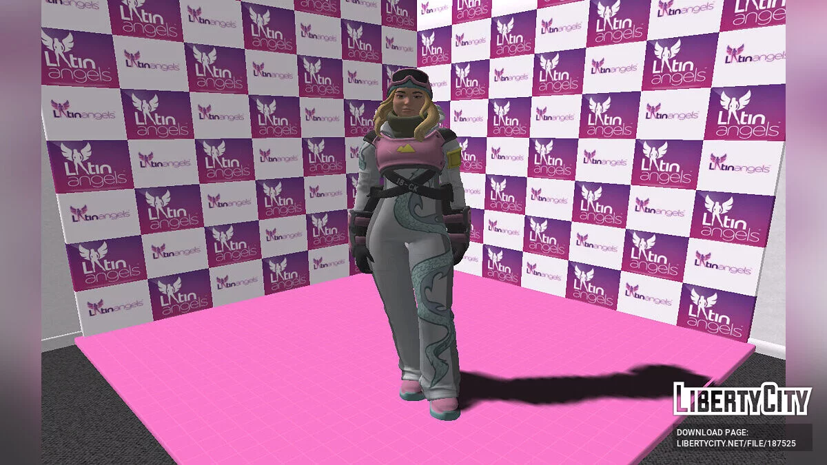 Chloe Kim from Fortnite / GTA San Andreas