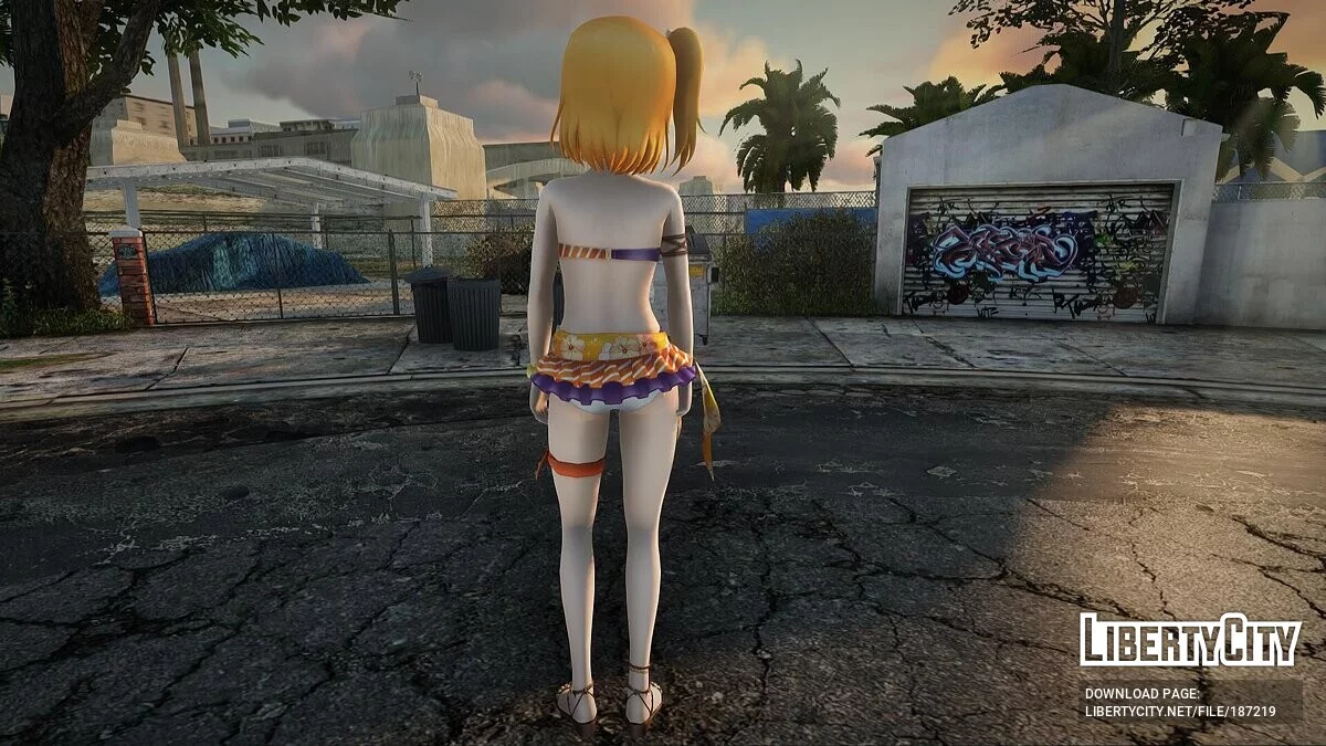 Honoka im Badeanzug / GTA San Andreas