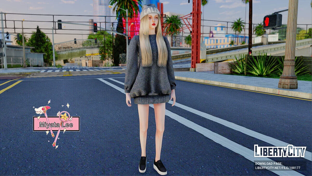 Лалиса Манобан з BlackPink / GTA San Andreas