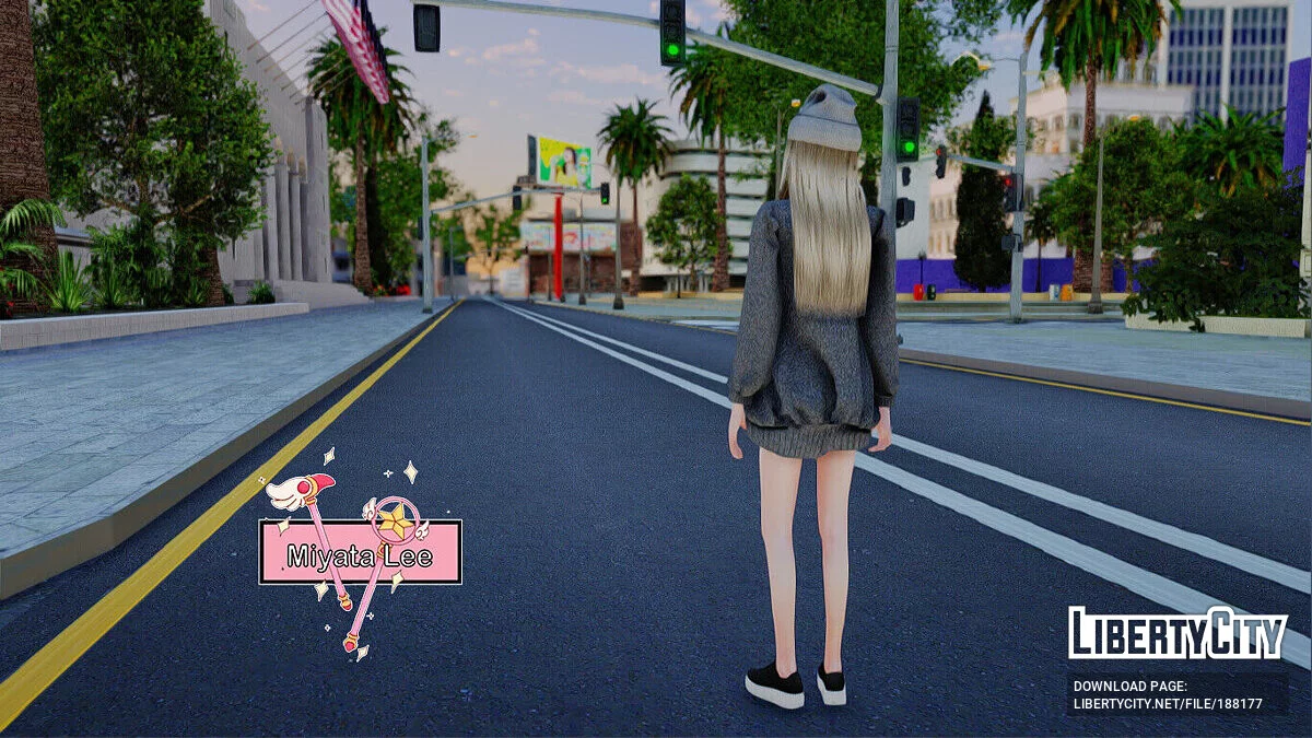 Лалиса Манобан з BlackPink / GTA San Andreas