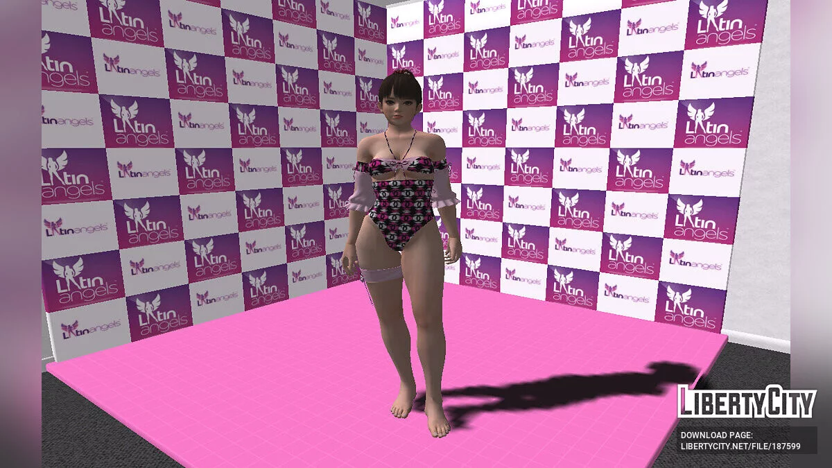 Leifang de DOAXVV en bikini de Chanel / GTA San Andreas