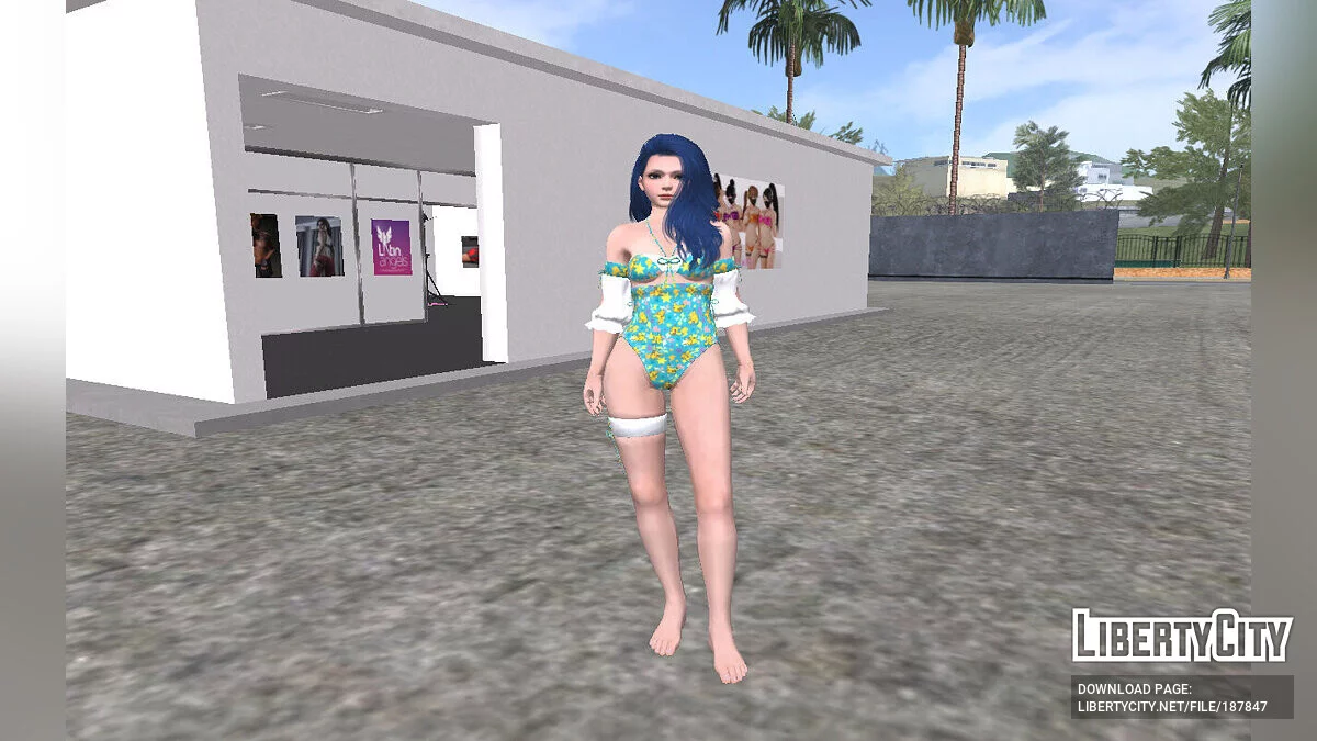 Lobelia de DOAXVV en maillot de bain / GTA San Andreas