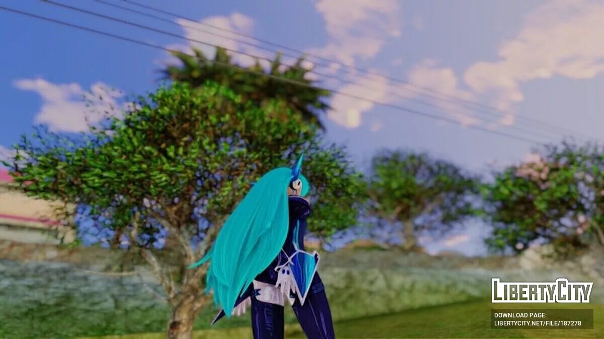 Plugin Miku Hatsune (PDFT) / GTA San Andreas