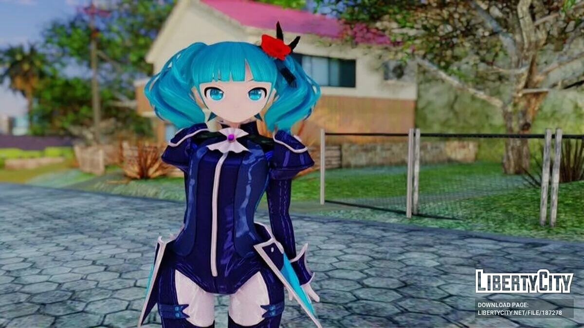Plugin Miku Hatsune (PDFT) / GTA San Andreas