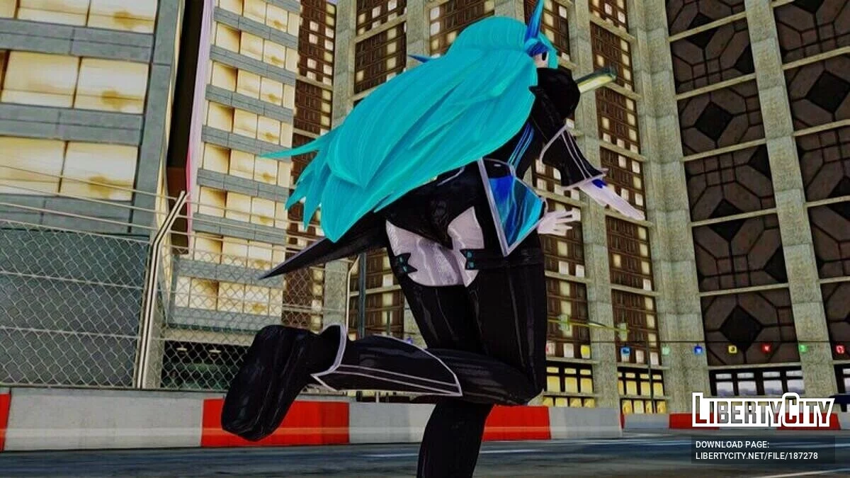 Plugin Miku Hatsune (PDFT) / GTA San Andreas