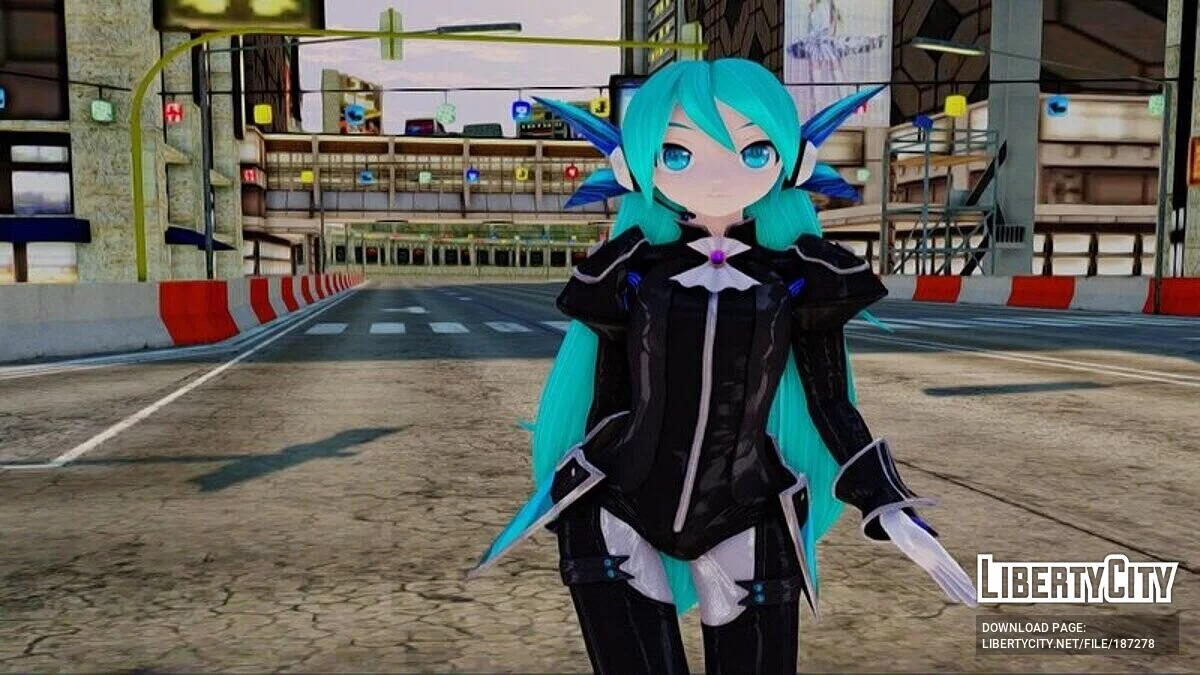 Plugin Miku Hatsune (PDFT) / GTA San Andreas