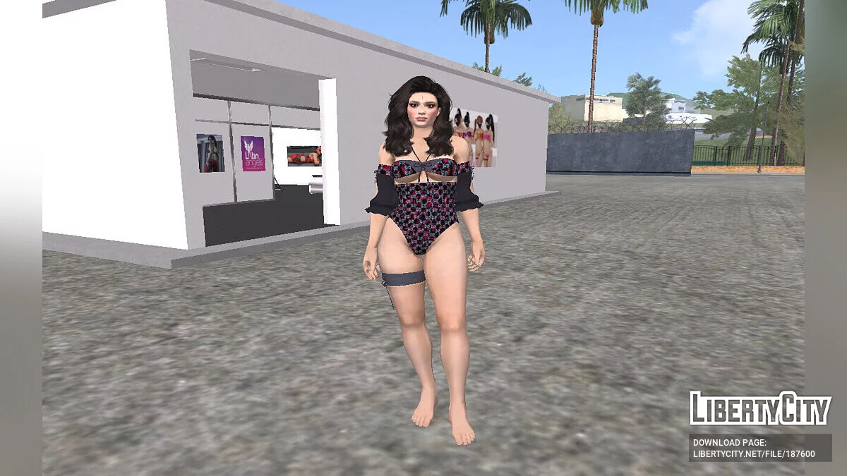 Mizuki Mccloud de Gucci de biquíni / GTA San Andreas