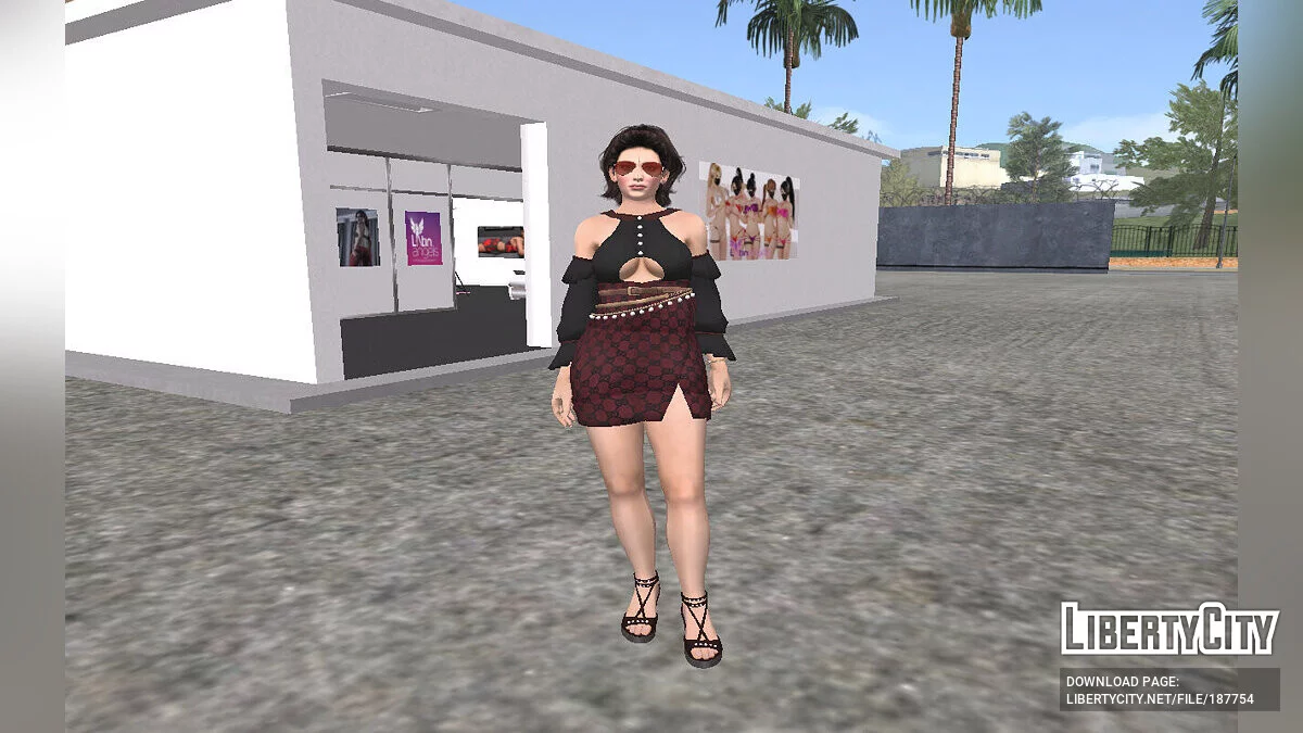 Mizuki Mccloud from NG3RE (Gucci) / GTA San Andreas