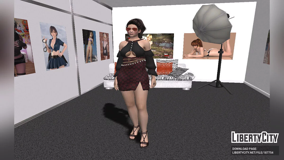 Mizuki Mccloud from NG3RE (Gucci) / GTA San Andreas