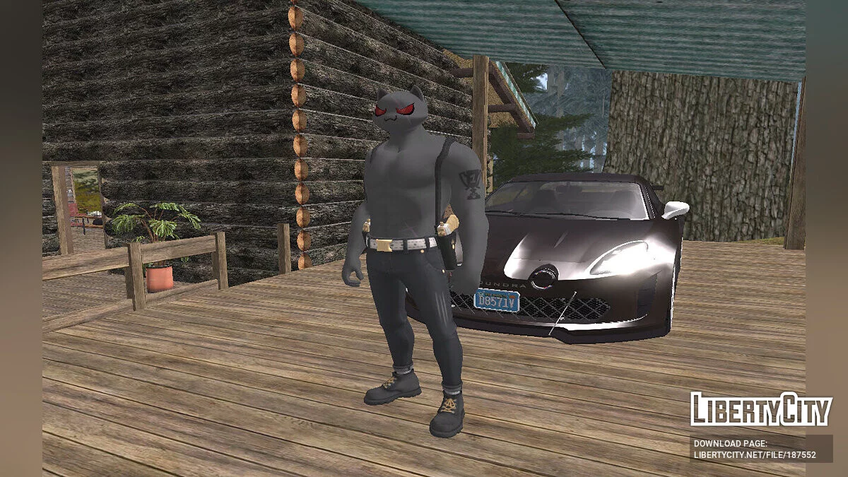 Мяускул (Тінь) з Fornite / GTA San Andreas