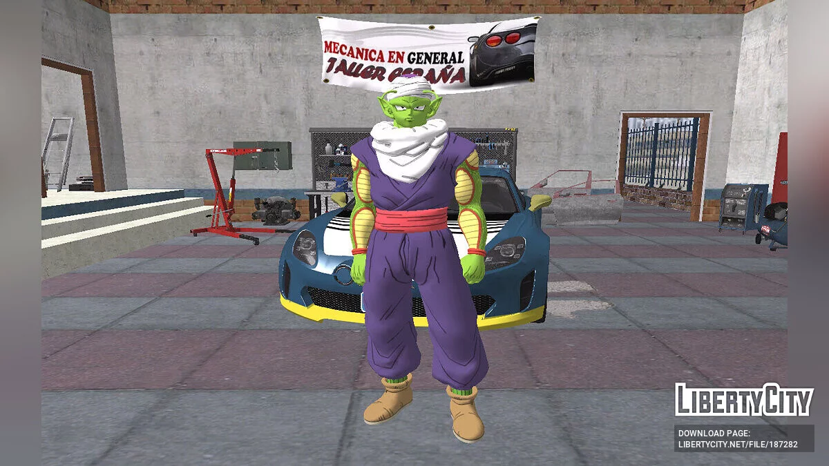 Piccolo from Fortnite / GTA San Andreas