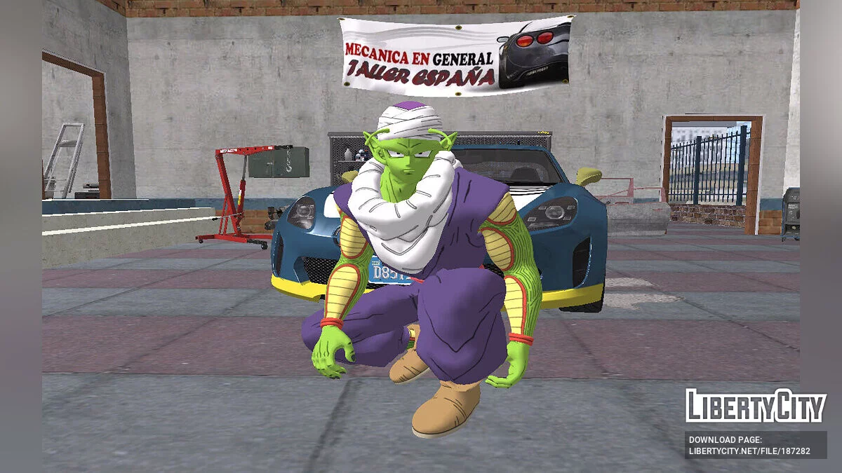 Piccolo from Fortnite / GTA San Andreas