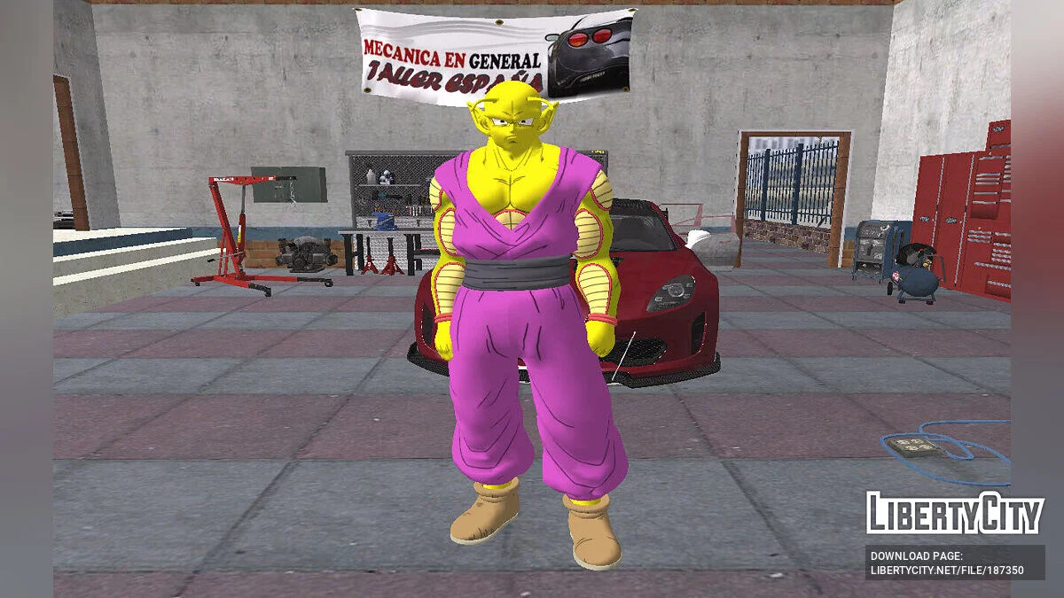 Piccolo from Fortnite / GTA San Andreas