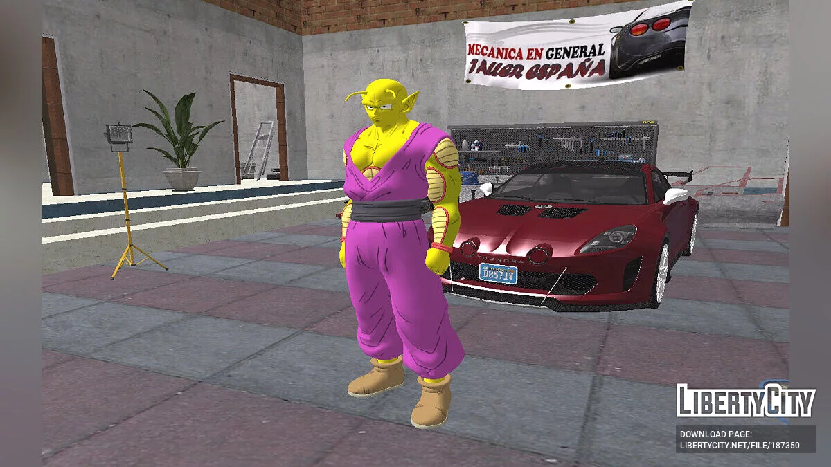 Piccolo from Fortnite / GTA San Andreas