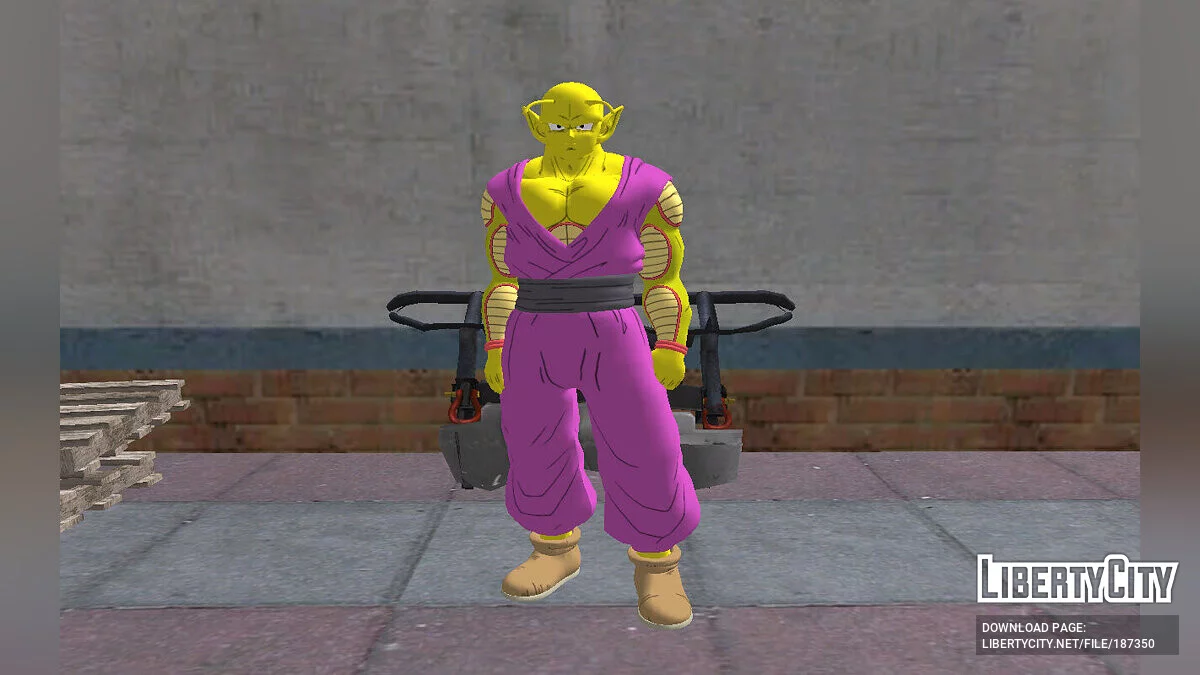 Piccolo from Fortnite / GTA San Andreas