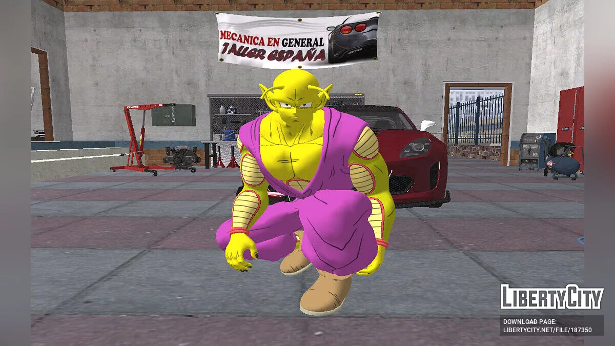 Piccolo from Fortnite / GTA San Andreas