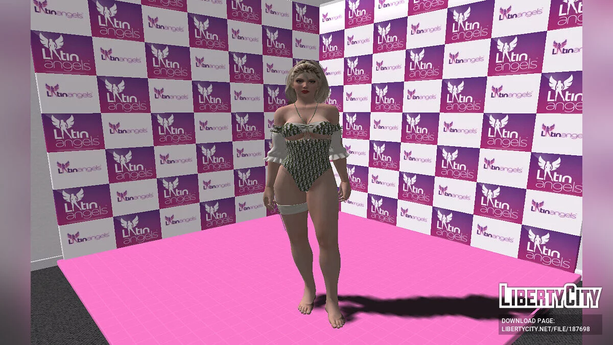 Rachel from DOA in a Dior swimsuit / GTA San Andreas