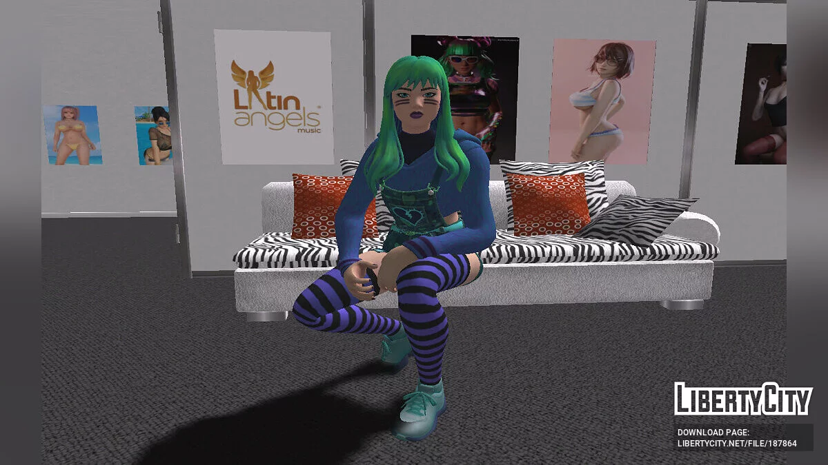 Syd Minty з Fortnite / GTA San Andreas