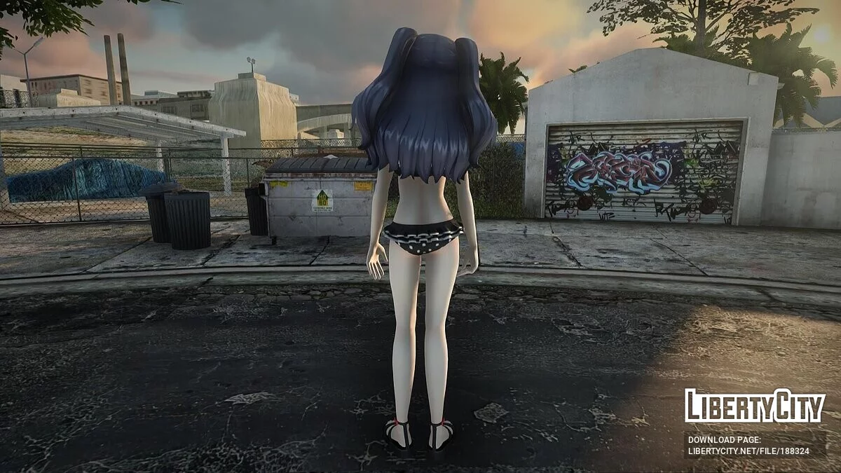 Uni of Sisters vs Sisters in a swimsuit / GTA San Andreas