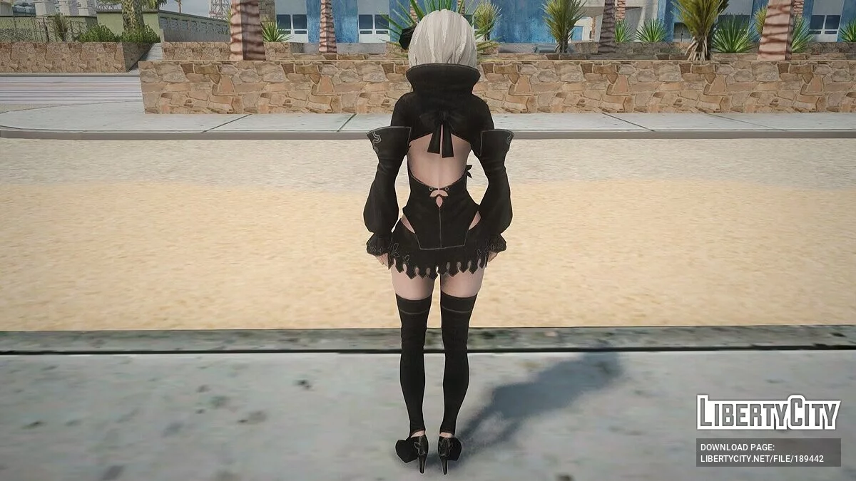 2B Divergent Battler dari NieR Reincarnation / GTA San Andreas