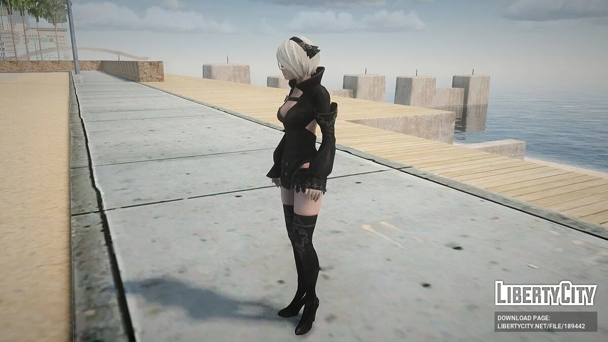 2B Divergent Battler dari NieR Reincarnation / GTA San Andreas