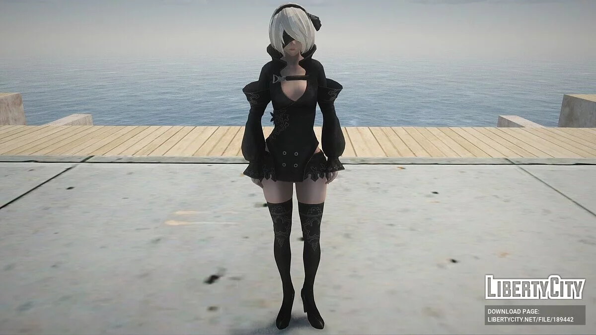 2B Divergent Battler dari NieR Reincarnation / GTA San Andreas