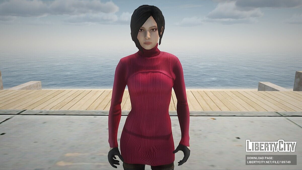 Download Ada Wong From Resident Evil Remake For Gta San Andreas