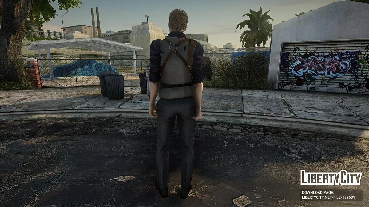 生化危机 4 重制版中的阿尔伯特·威斯克 / GTA San Andreas