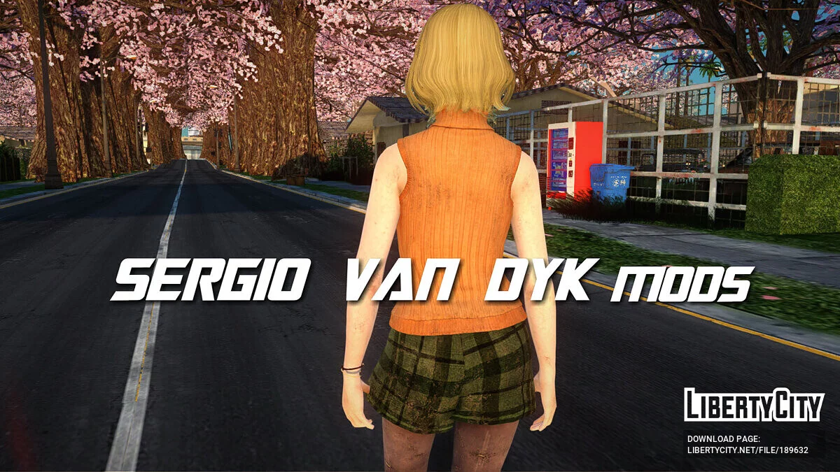 Ashley Graham de Resident Evil 4 Remake / GTA San Andreas