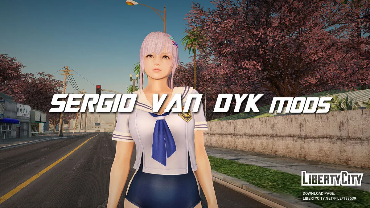 DOAXVV Фіона - Хокаго Пінгвін / GTA San Andreas