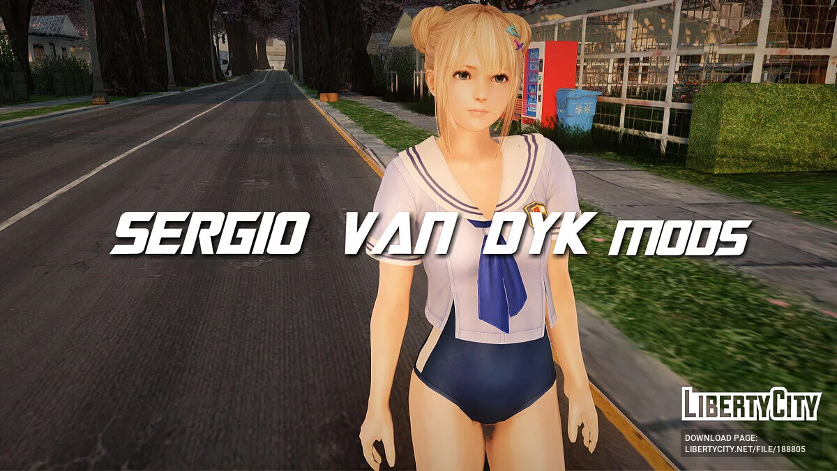 Marie Rose from Dead Or Alive Xtreme Venus Vacation / GTA San Andreas