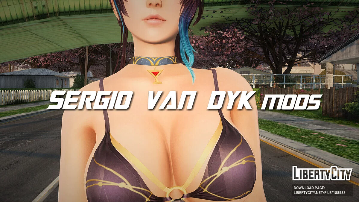 DOAXVV Shandy - Kiss in the Dark / GTA San Andreas