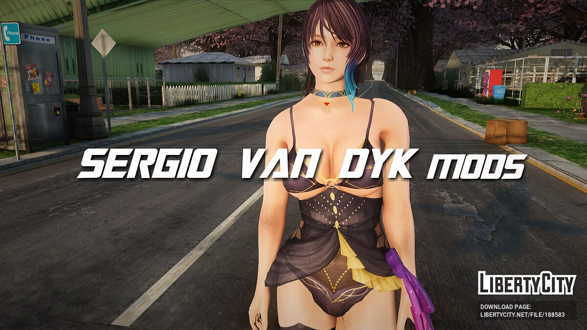 DOAXVV Shandy - Kiss in the Dark / GTA San Andreas