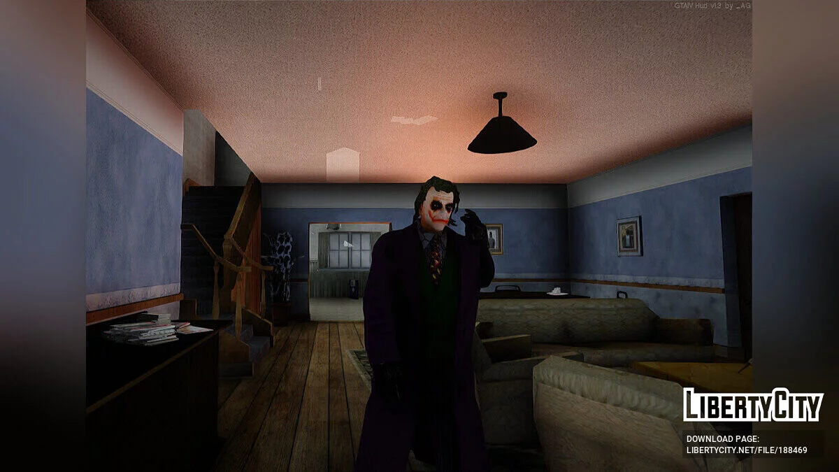 Heath Ledger Joker (The Dark Knight) / GTA San Andreas