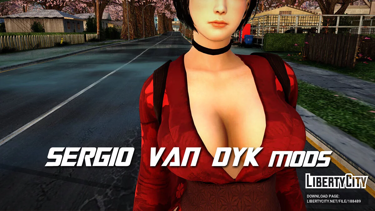Kurenai in Red Dress (Red Ninja) / GTA San Andreas