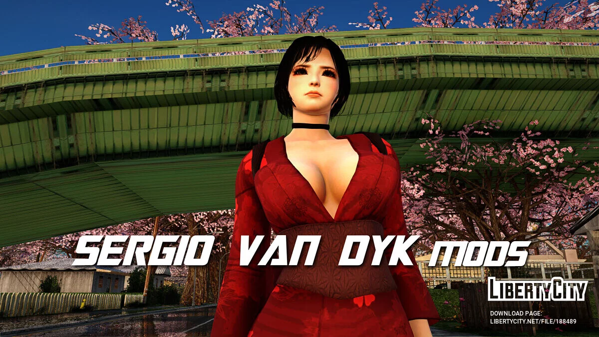 Kurenai in Red Dress (Red Ninja) / GTA San Andreas