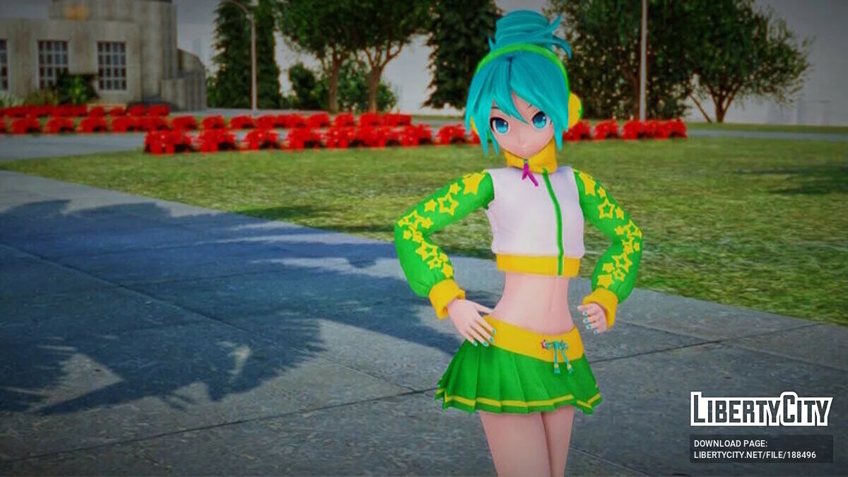 PDFT 初音未来球衣 / GTA San Andreas