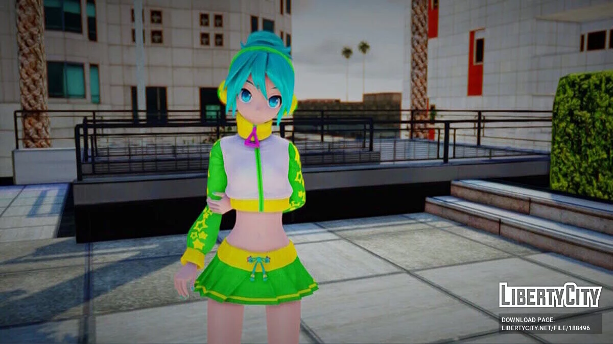 PDFT 初音未来球衣 / GTA San Andreas