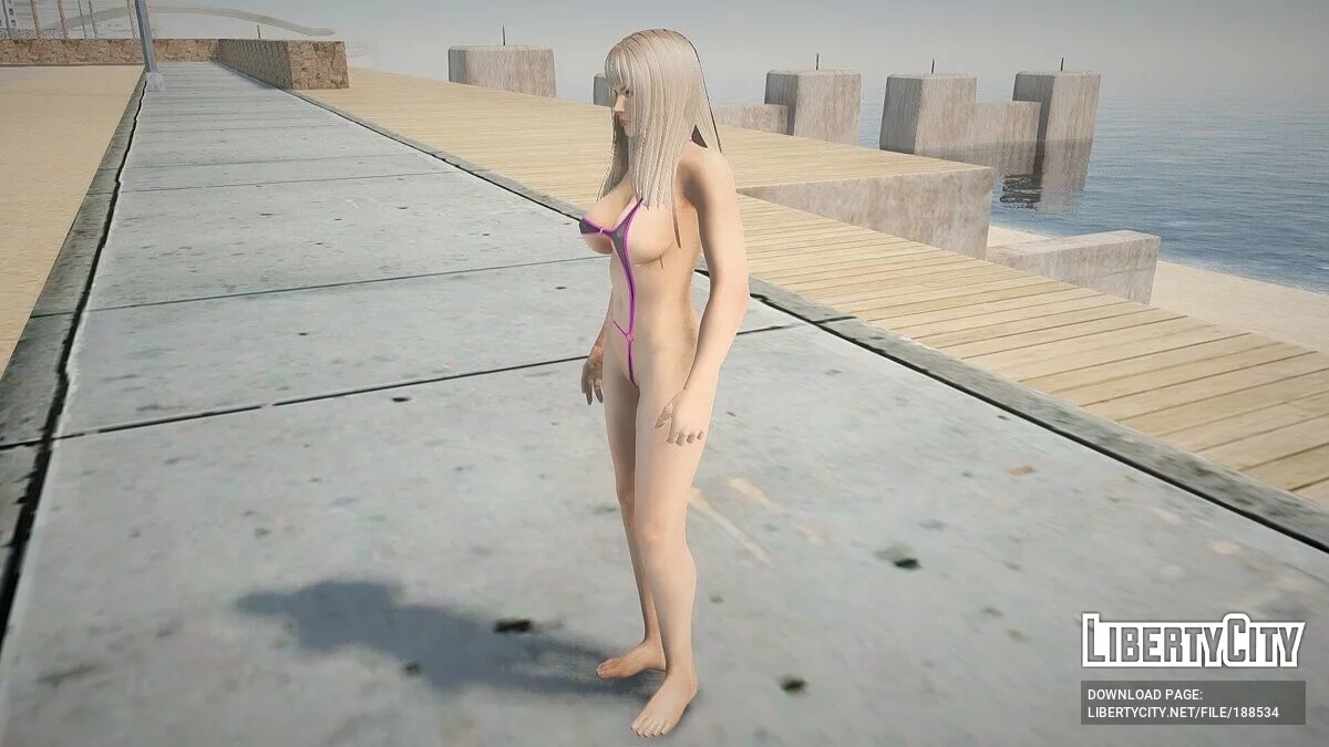 Sarah Bryant en micro-bikini / GTA San Andreas
