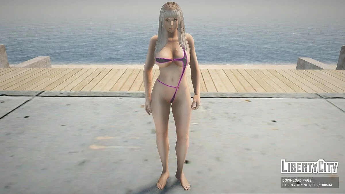 Sarah Bryant en micro-bikini / GTA San Andreas