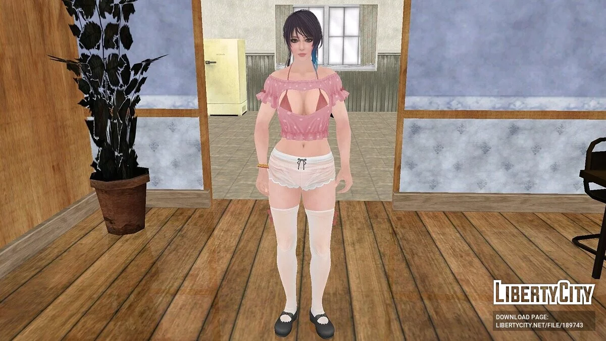 Шэнди в сексуальном наряде / GTA San Andreas