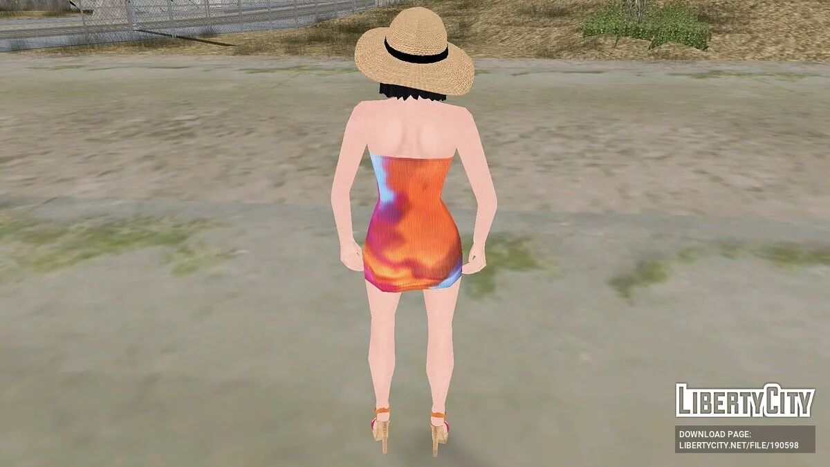 Girl in a dress / GTA San Andreas