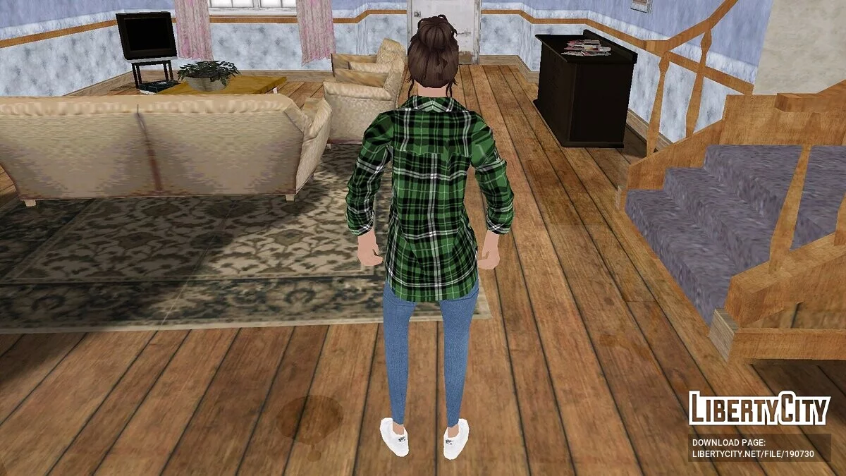 Mädchen in Alltagskleidung / GTA San Andreas