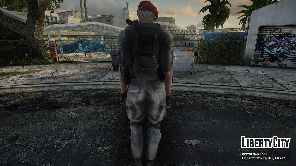 Jack Krauser aus Resident Evil 4 Remake / GTA San Andreas