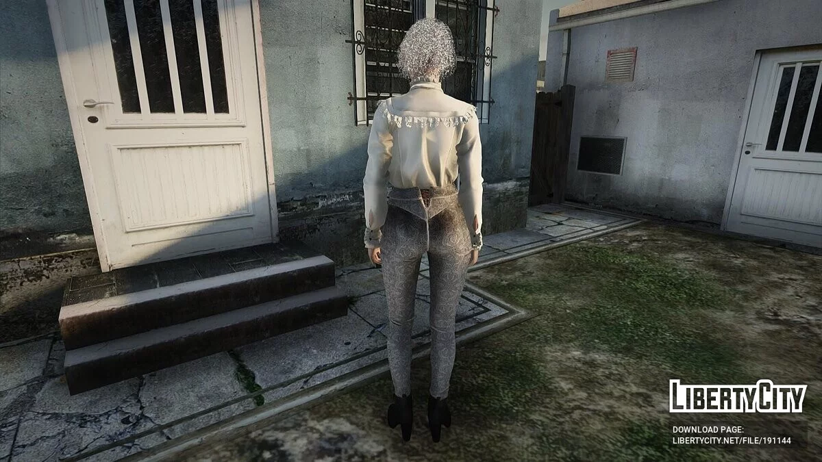Ashley Graham de Resident Evil 4 Remake / GTA San Andreas
