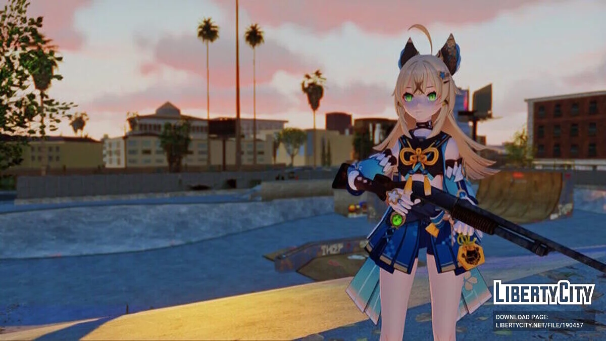 Kirara de Genshin Impact / GTA San Andreas