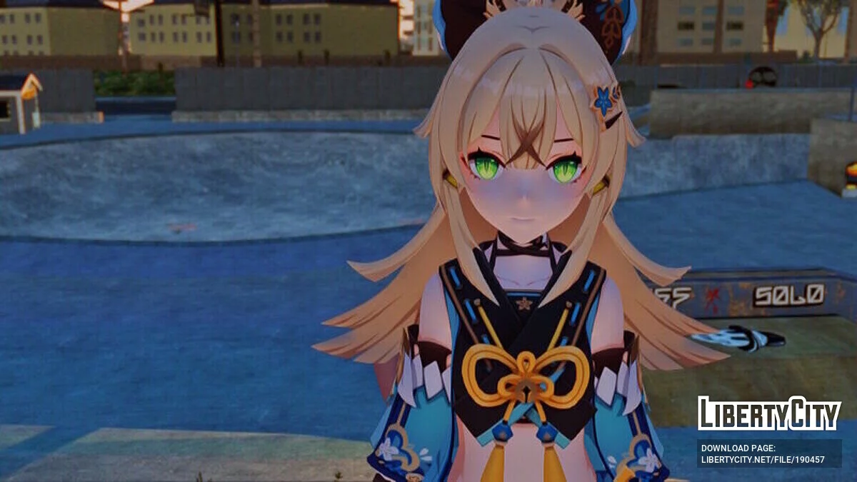 Kirara de Genshin Impact / GTA San Andreas