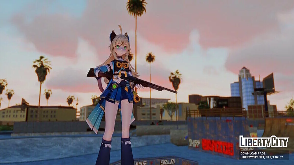 Kirara de Genshin Impact / GTA San Andreas
