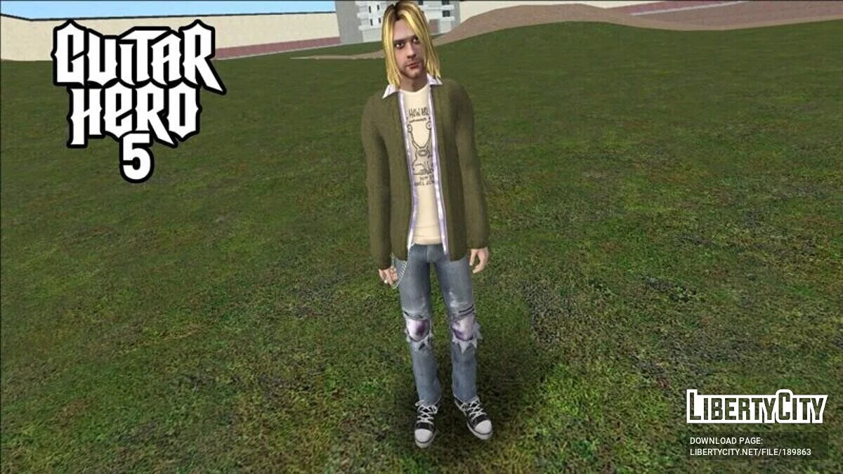 Kurt Cobain aus Guitar Hero 5 / GTA San Andreas