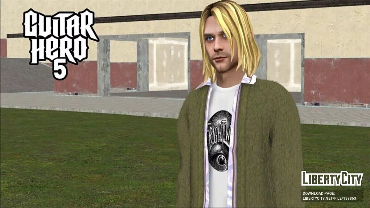 Kurt Cobain aus Guitar Hero 5 / GTA San Andreas